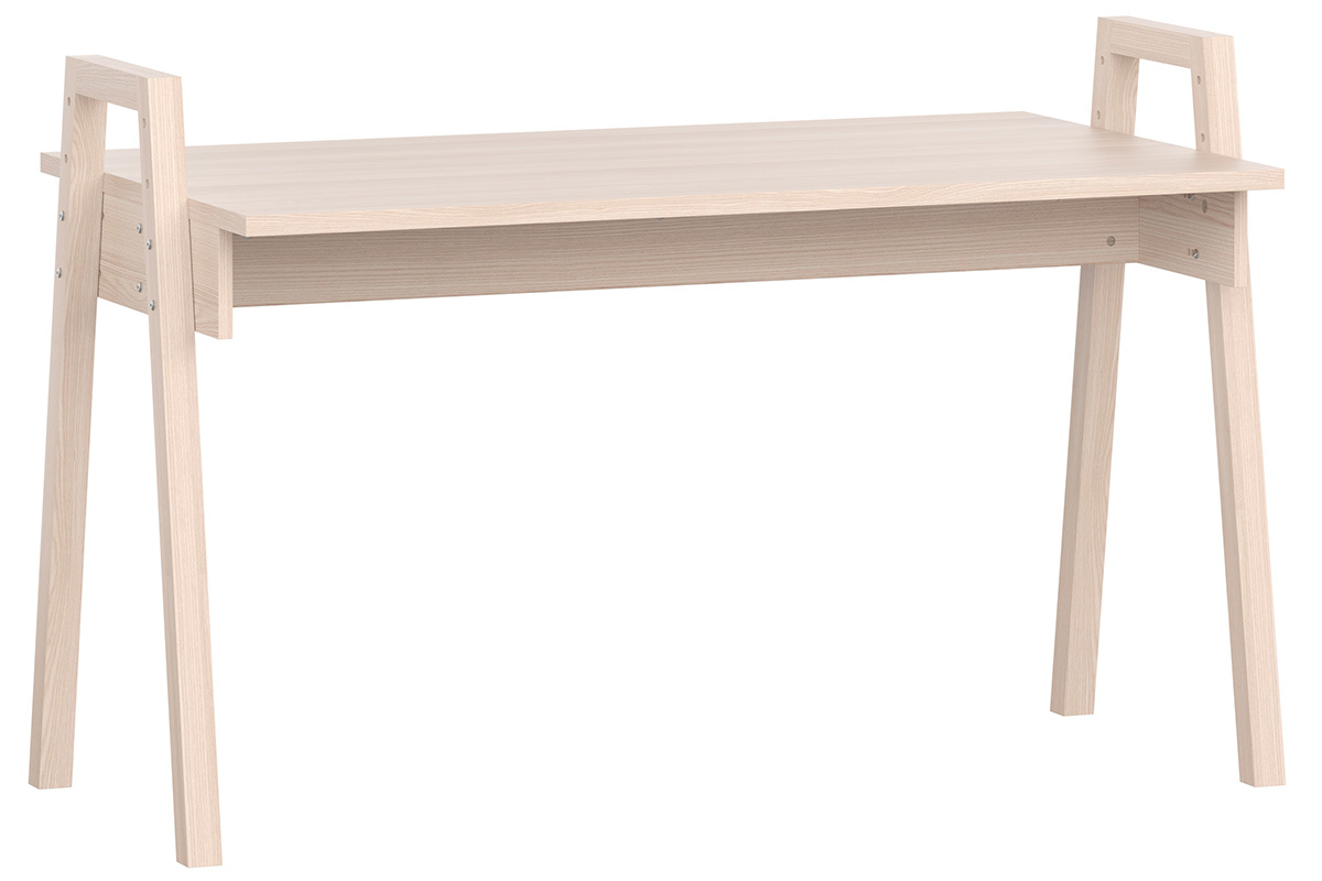 Scrivania scandinava regolabile in altezza L128 cm NOHA