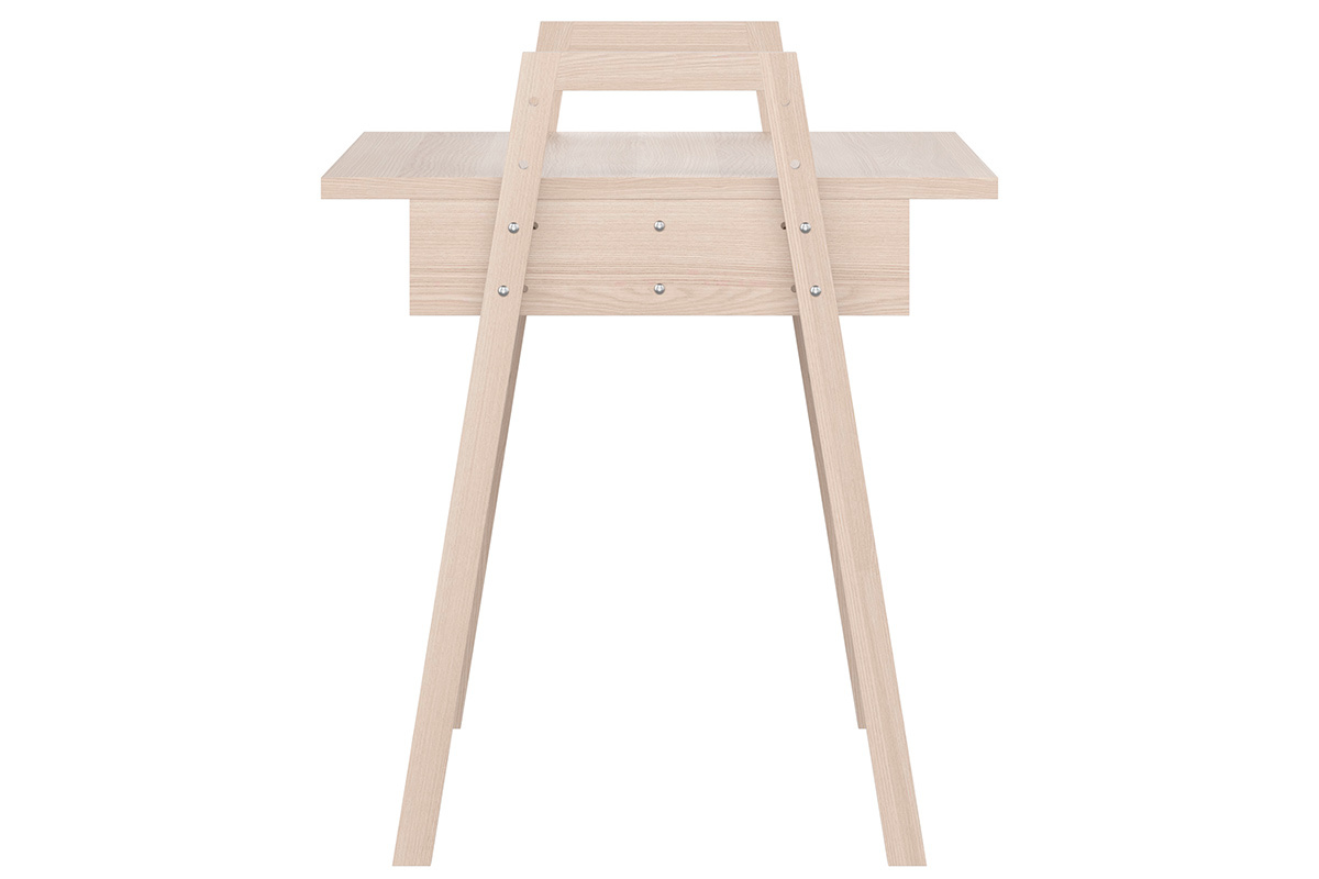 Scrivania scandinava regolabile in altezza L128 cm NOHA