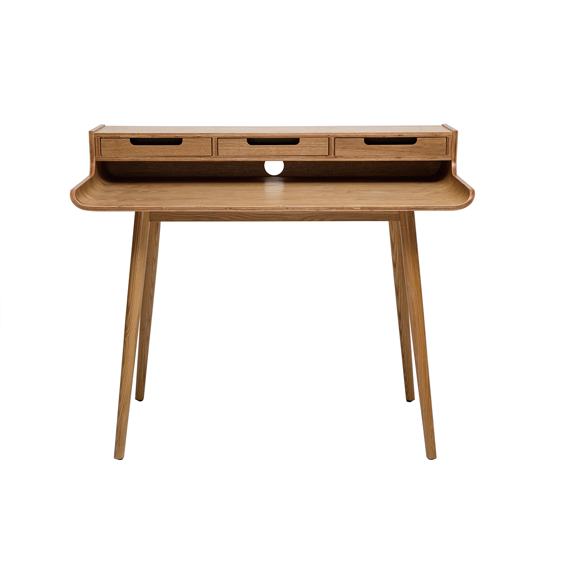 Scrivania vintage 3 cassetti L110 cm OPUS