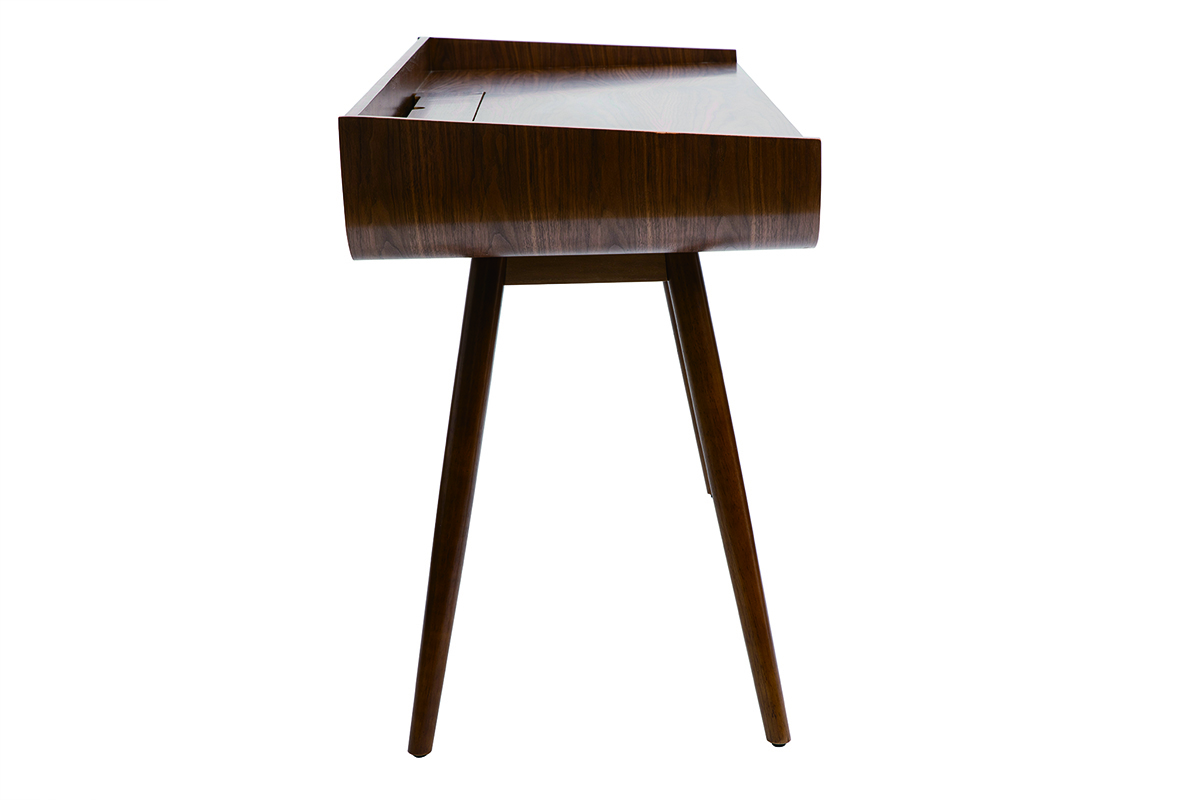 Scrivania vintage in legno noce HALLEN