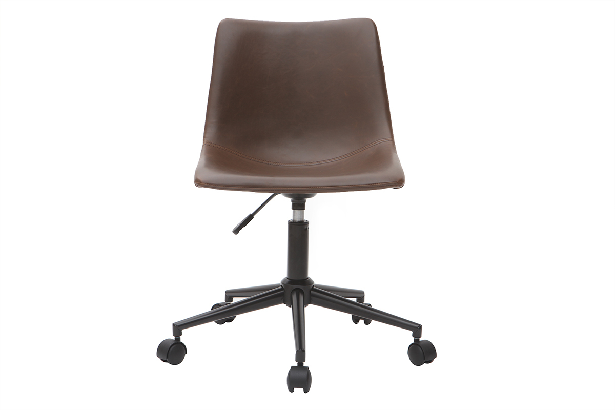 Sedi da ufficio vintage marrone NEW ROCK