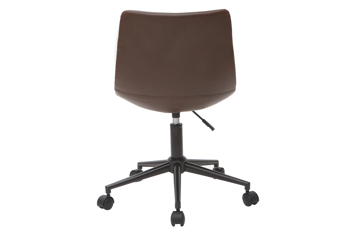 Sedi da ufficio vintage marrone NEW ROCK