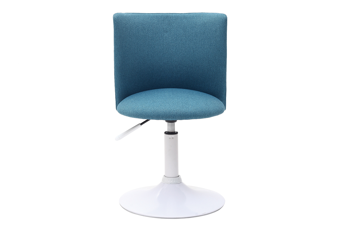 Sedia da ufficio bambino blu anatra e bianco NEW MARCHANDE