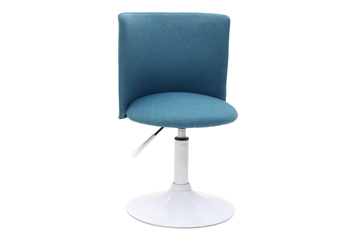 Sedia da ufficio bambino blu anatra e bianco NEW MARCHANDE