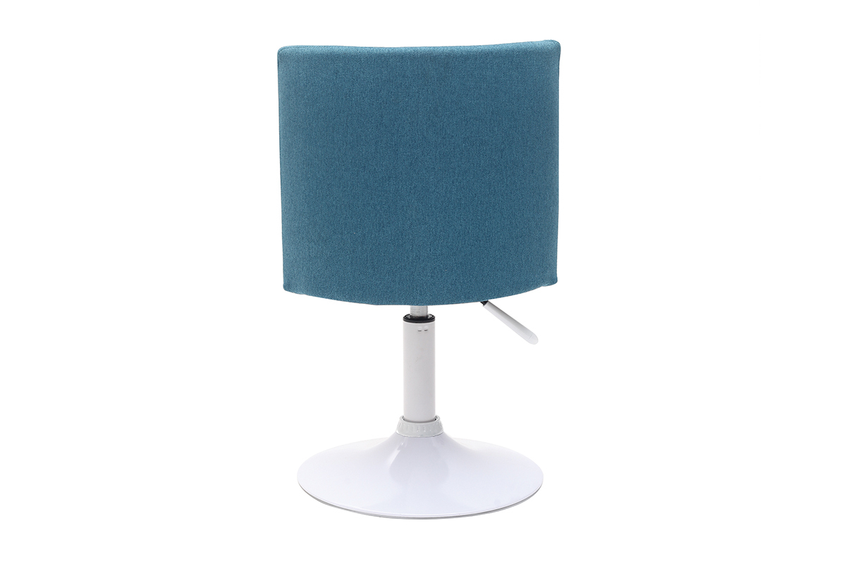 Sedia da ufficio bambino blu anatra e bianco NEW MARCHANDE
