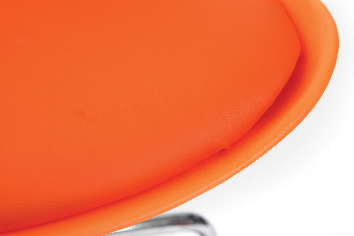 Sedia da ufficio design arancione NEW STEEVY V2