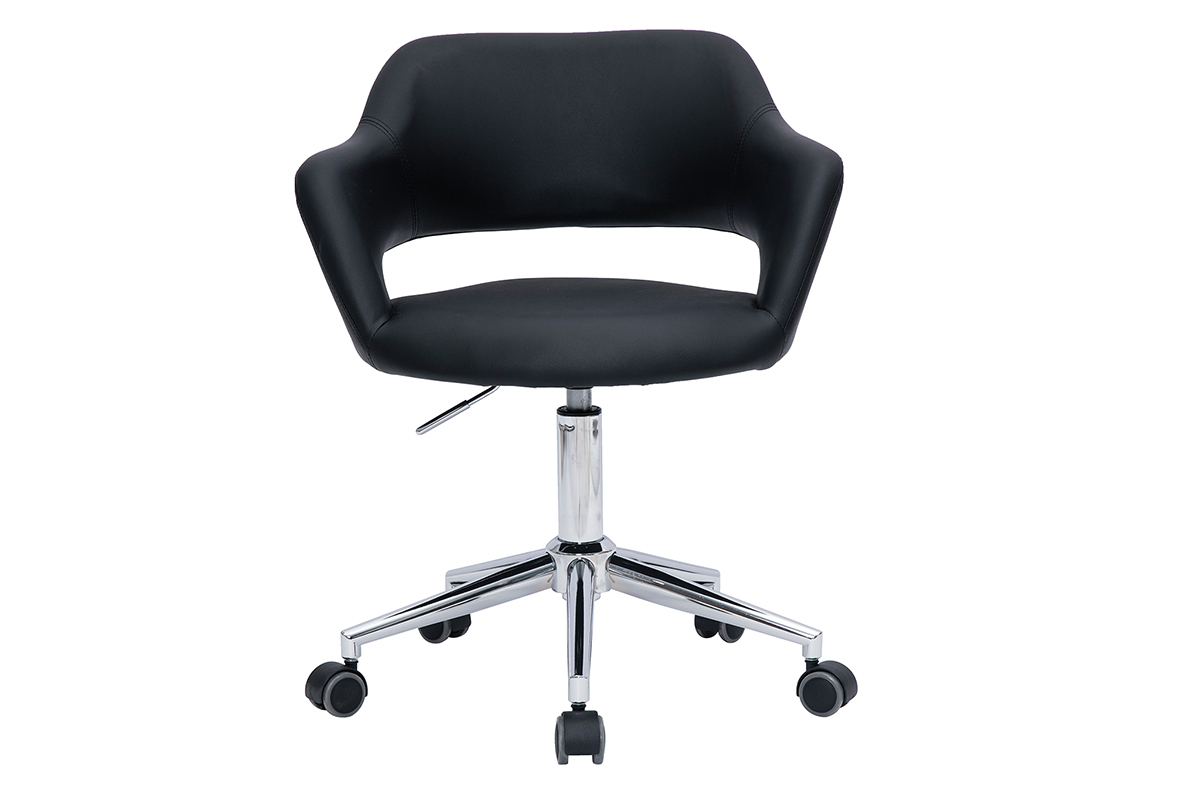 Sedia da ufficio design nero JESSY