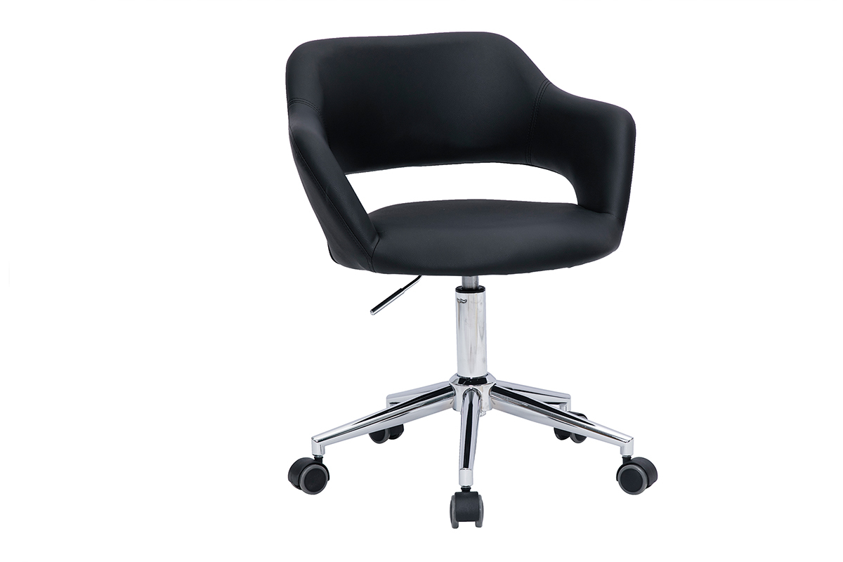Sedia da ufficio design nero JESSY