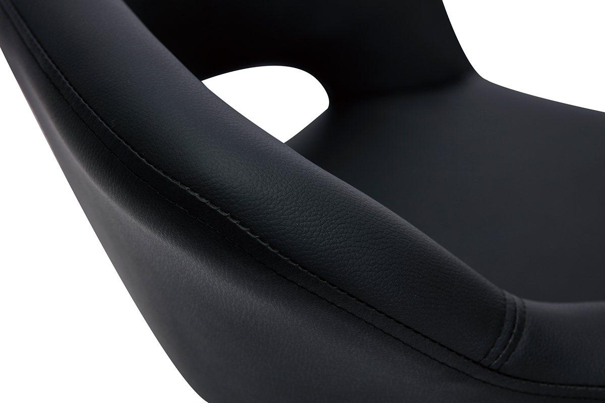 Sedia da ufficio design nero JESSY