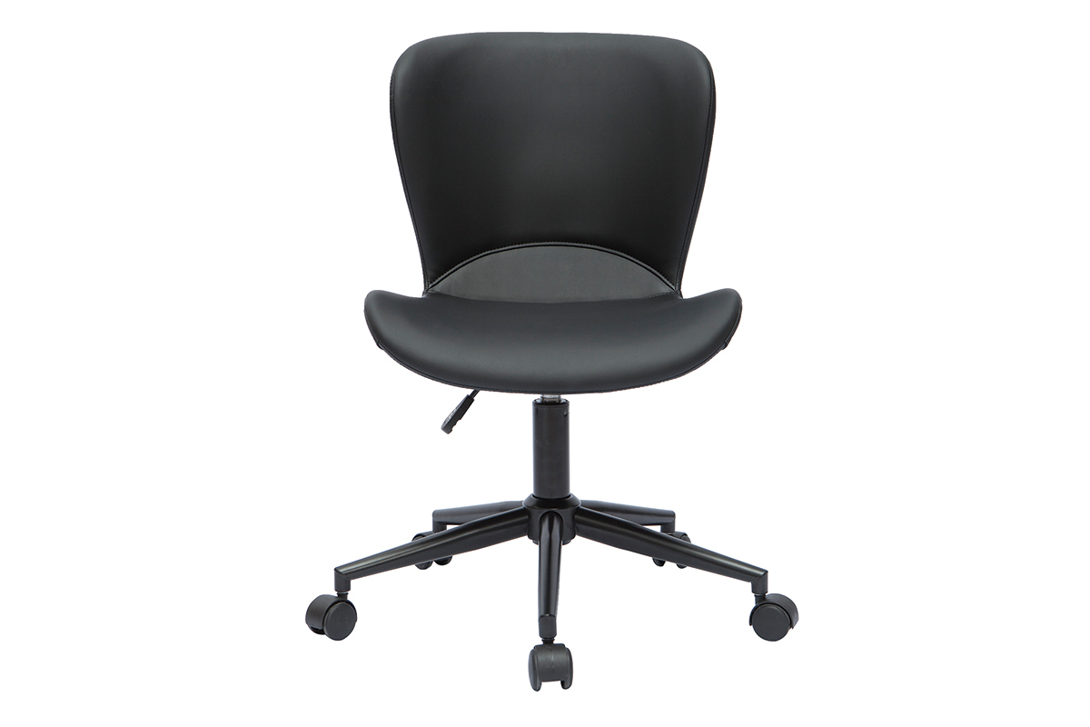 Sedia da ufficio design nero JOSH