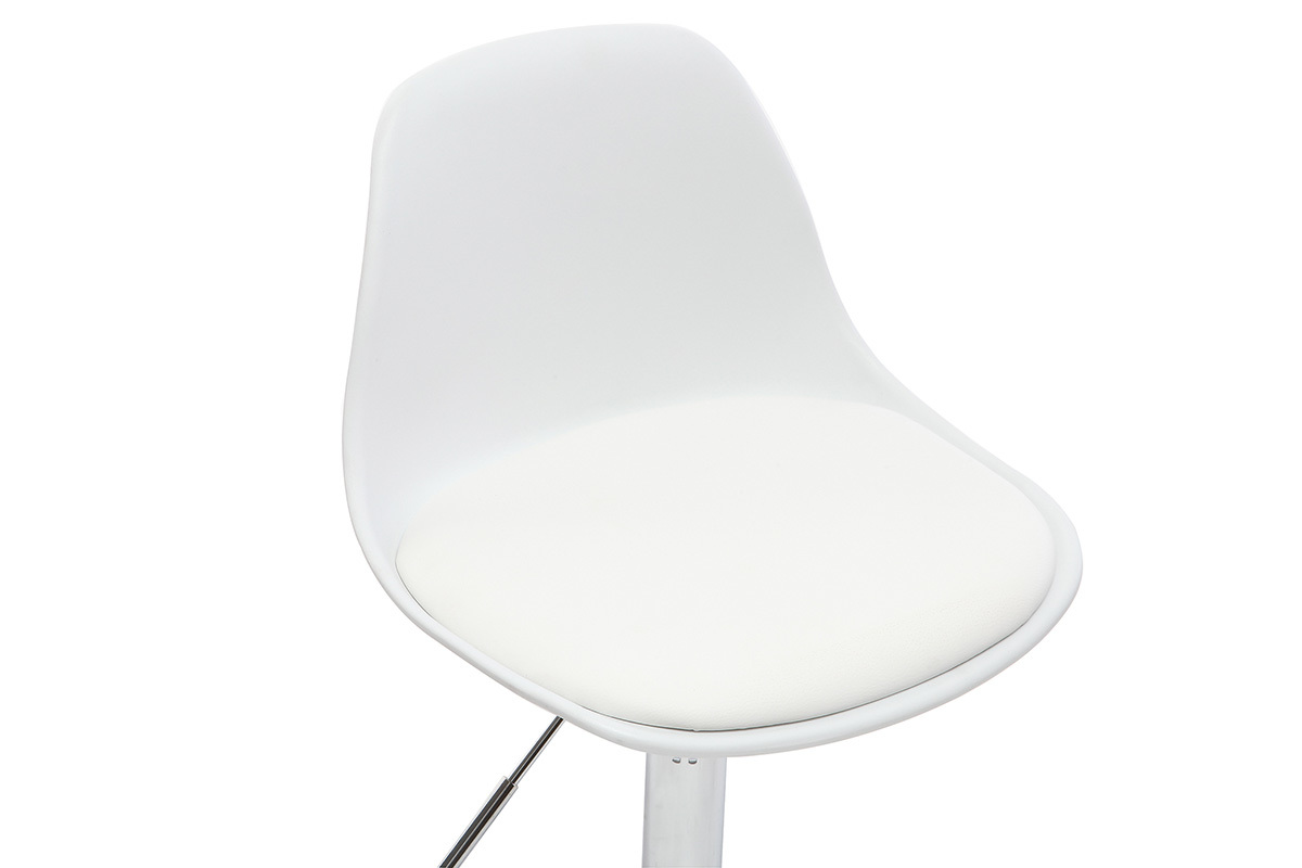 Sedia da ufficio design per bambino bianco STEEVY