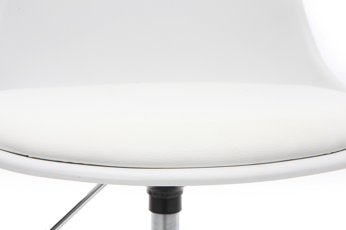 Sedia da ufficio design per bambino bianco STEEVY