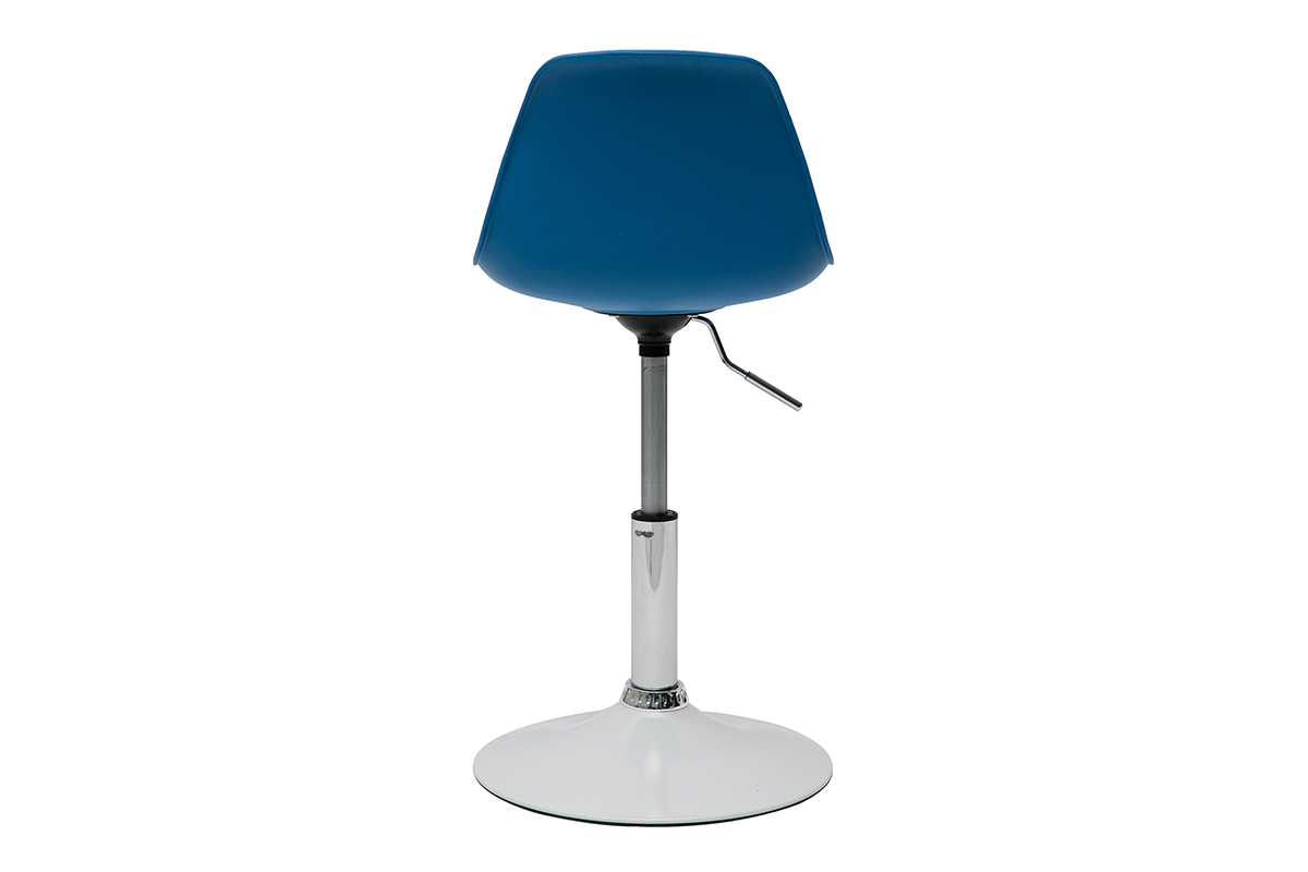 Sedia da ufficio design per bambino blu STEEVY