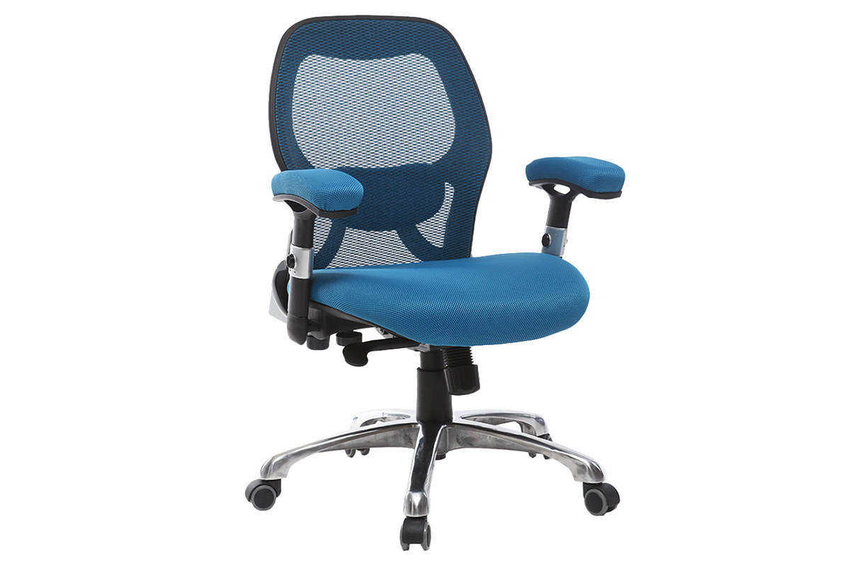 Sedia da ufficio ergonomica Blu ULTIMATE V2