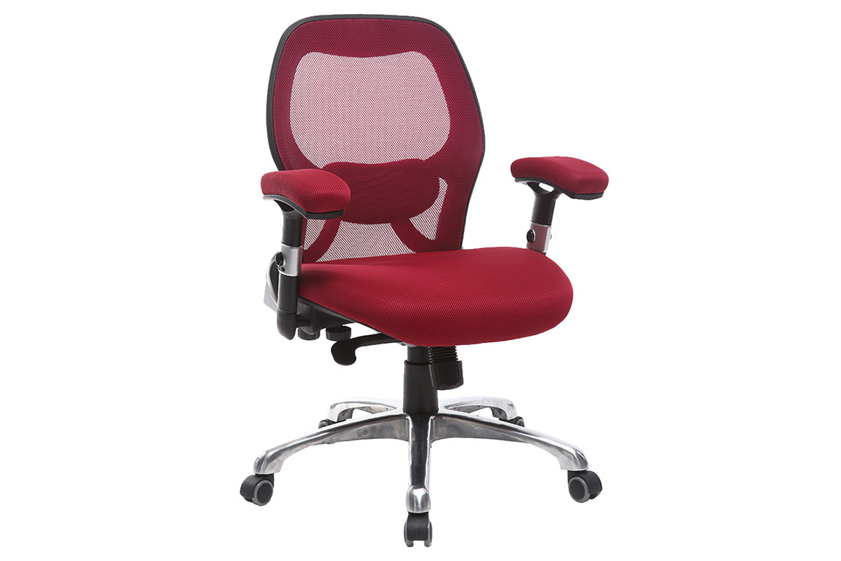Sedia da ufficio ergonomica Rosso ULTIMATE V2