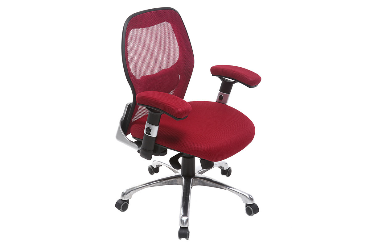 Sedia da ufficio ergonomica Rosso ULTIMATE V2