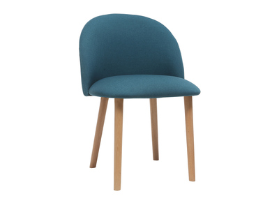 Sedia design foglia di té e legno CELESTE -