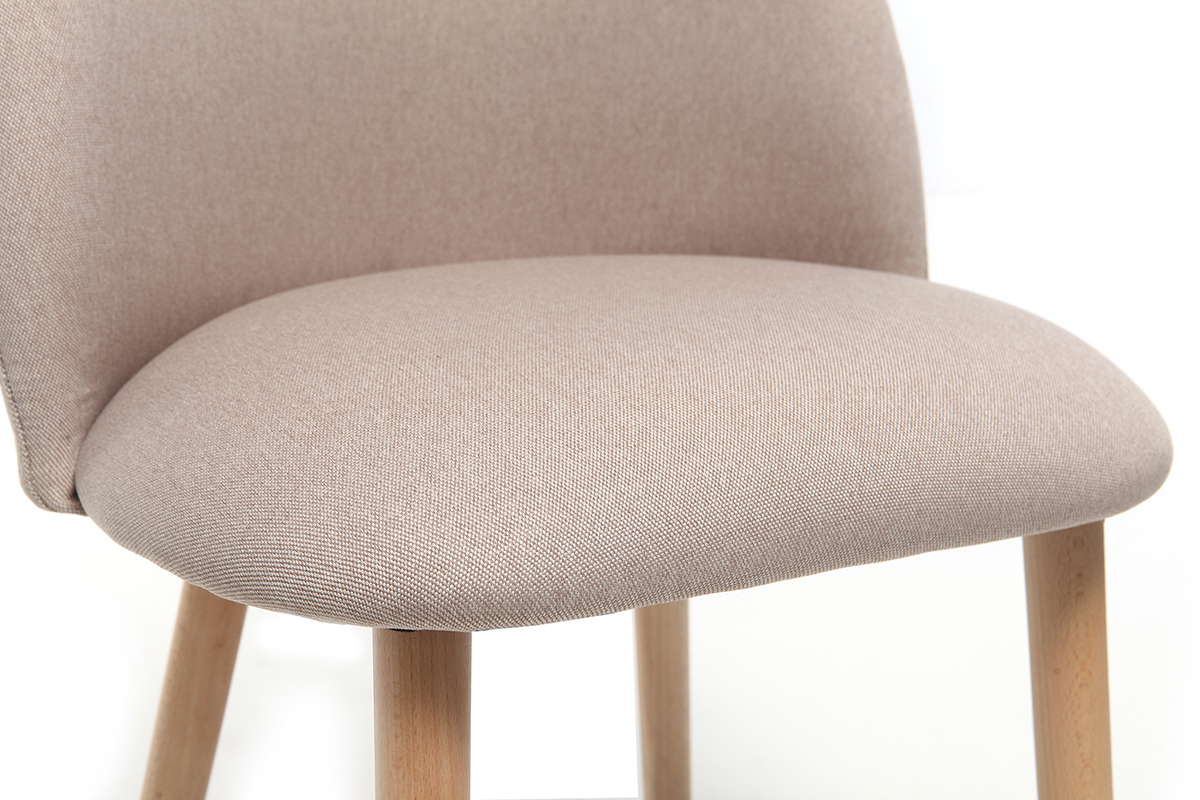 Sedia design naturale e legno CELESTE