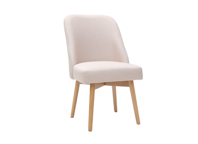 Sedia scandinava tessuto rosa LIV