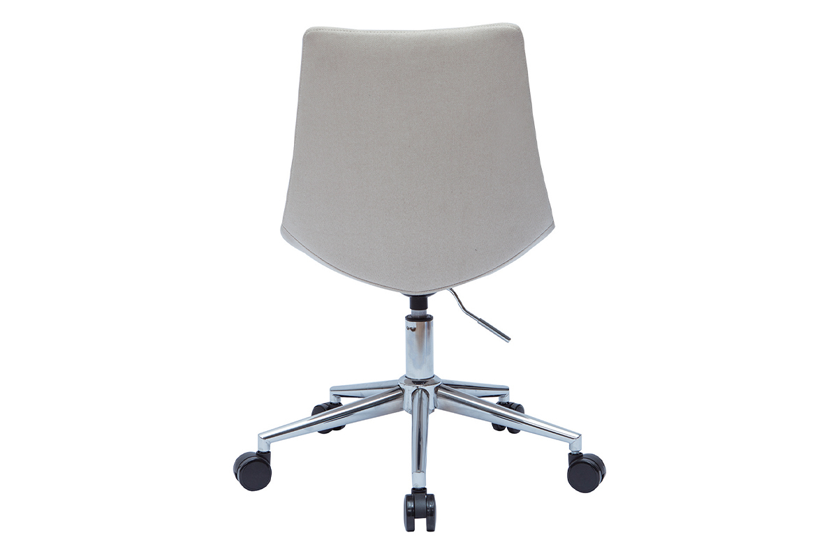 Sedia ufficio design tessuto naturale MATILDE