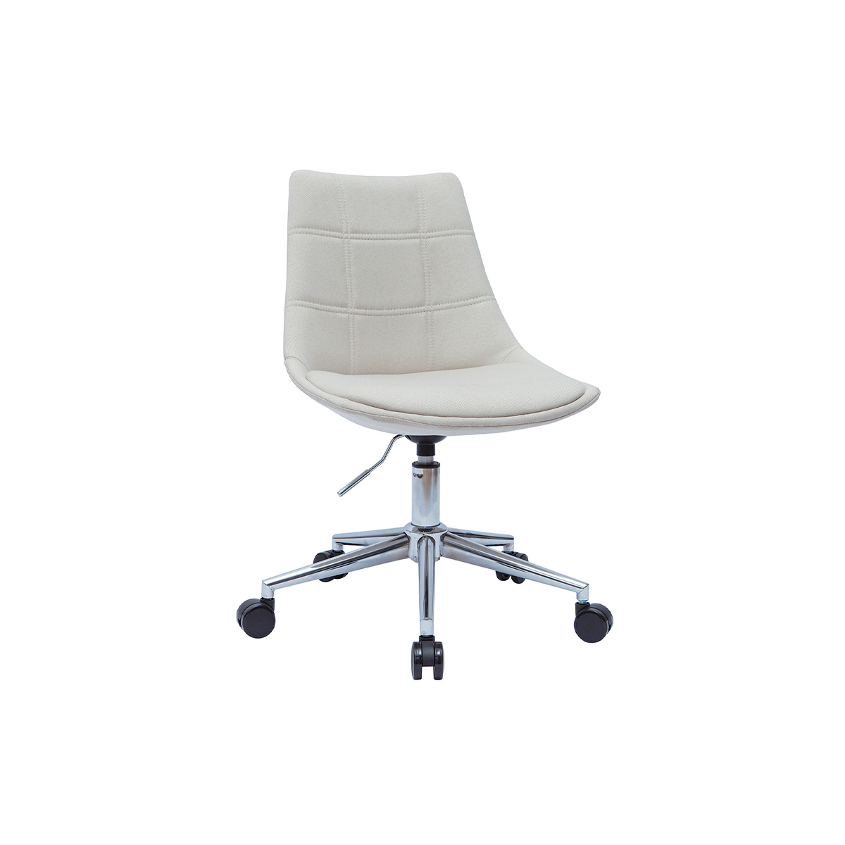 Sedia ufficio design tessuto naturale MATILDE