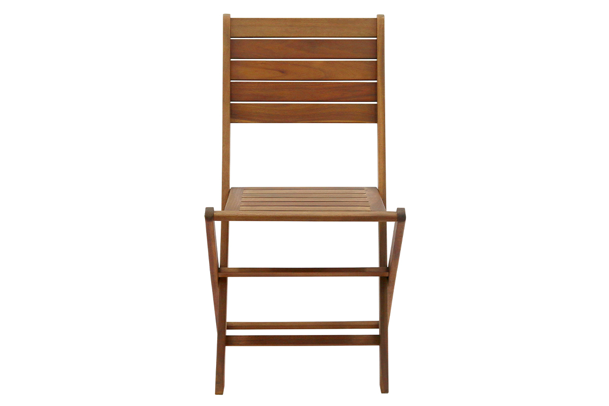 Sedie da giardino pieghevoli massello di acacia (set di 2) CANOPEE