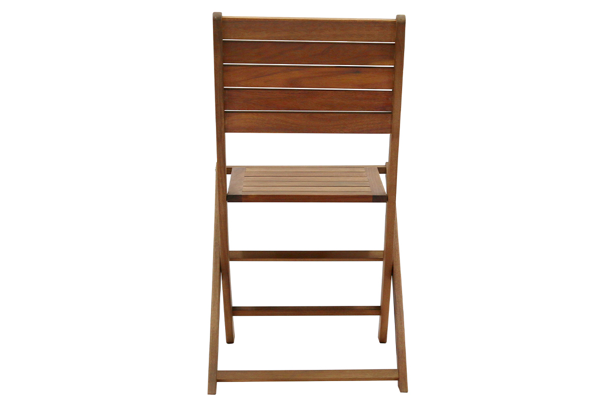Sedie da giardino pieghevoli massello di acacia (set di 2) CANOPEE