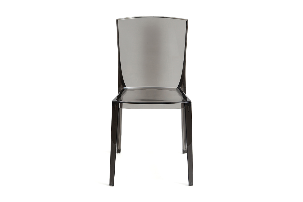 Sedie design fum�e trasparenti set di 2 ISLAND