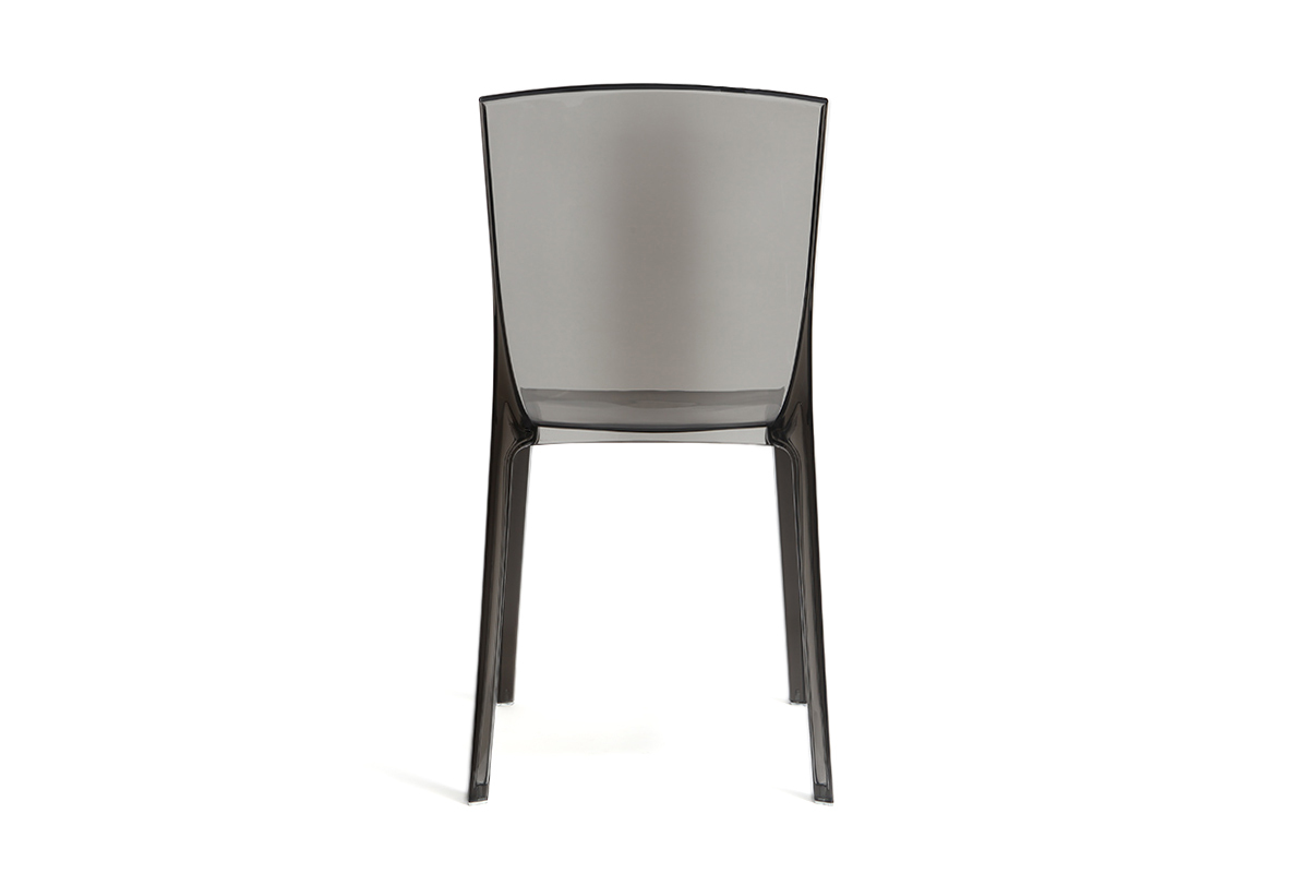 Sedie design fum�e trasparenti set di 2 ISLAND