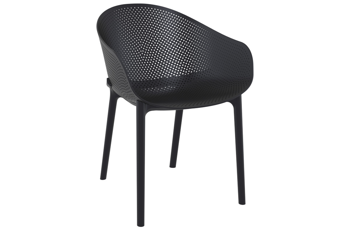 Sedie design nere interno / esterno (set di 4) OSKOL