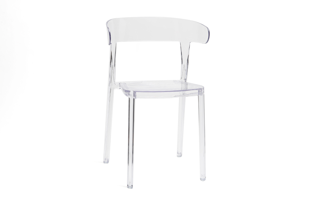 Sedie design trasparenti lotto di 2 PARADISE