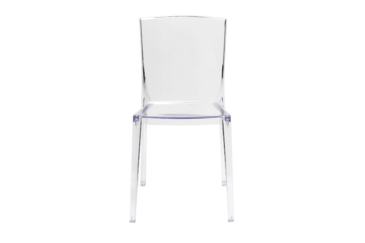 Sedie design trasparenti set di 2 ISLAND