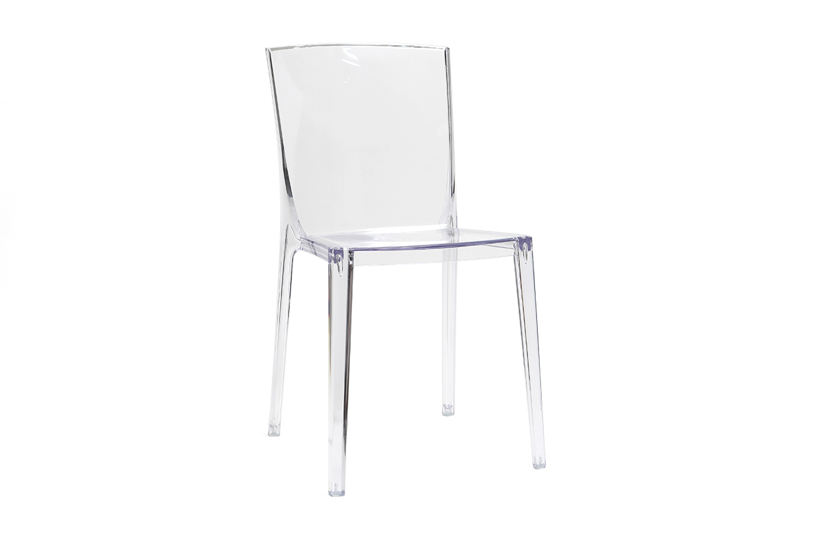 Sedie design trasparenti set di 2 ISLAND