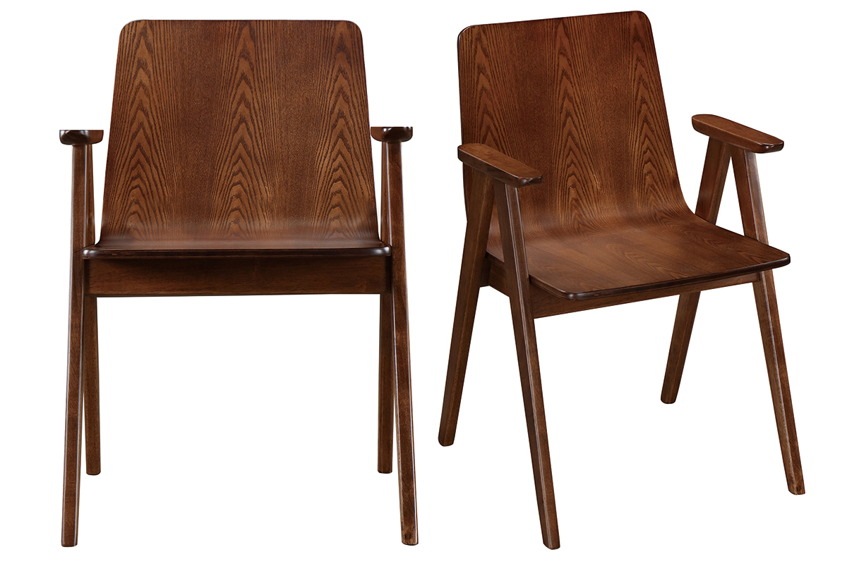 Sedie design vintage noce gruppo di 2 DANA