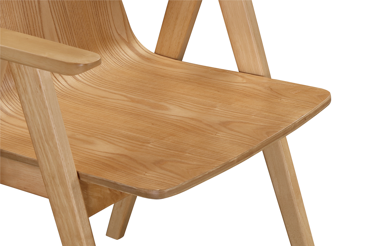 Sedie design vintage quercia gruppo di 2 DANA