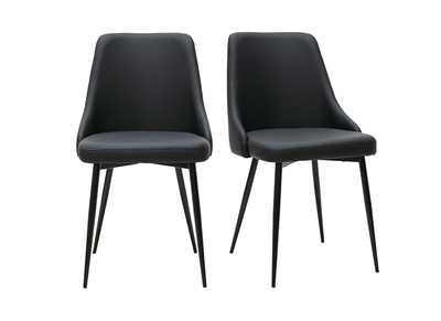 Sedie di design nere (lotto di 2) CULT