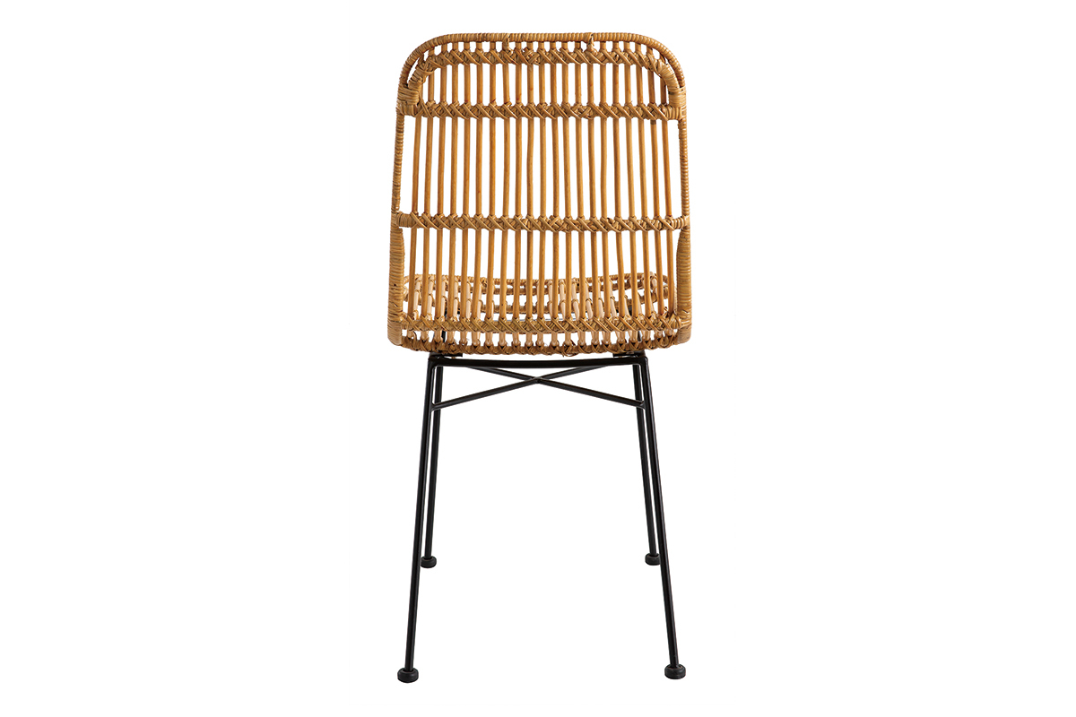 Sedie in rattan naturale set di 2 MALACCA