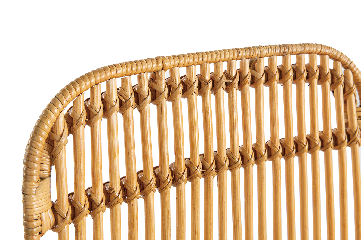 Sedie in rattan naturale set di 2 MALACCA