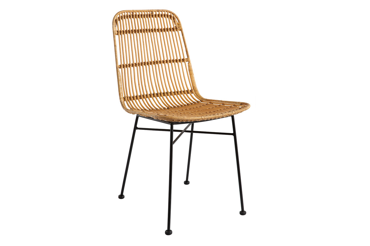 Sedie in rattan naturale set di 2 MALACCA