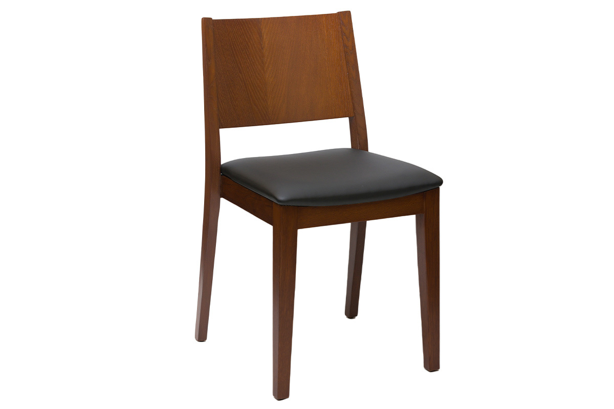 Sedie noce e sedute nero (set di 2) MELVIL