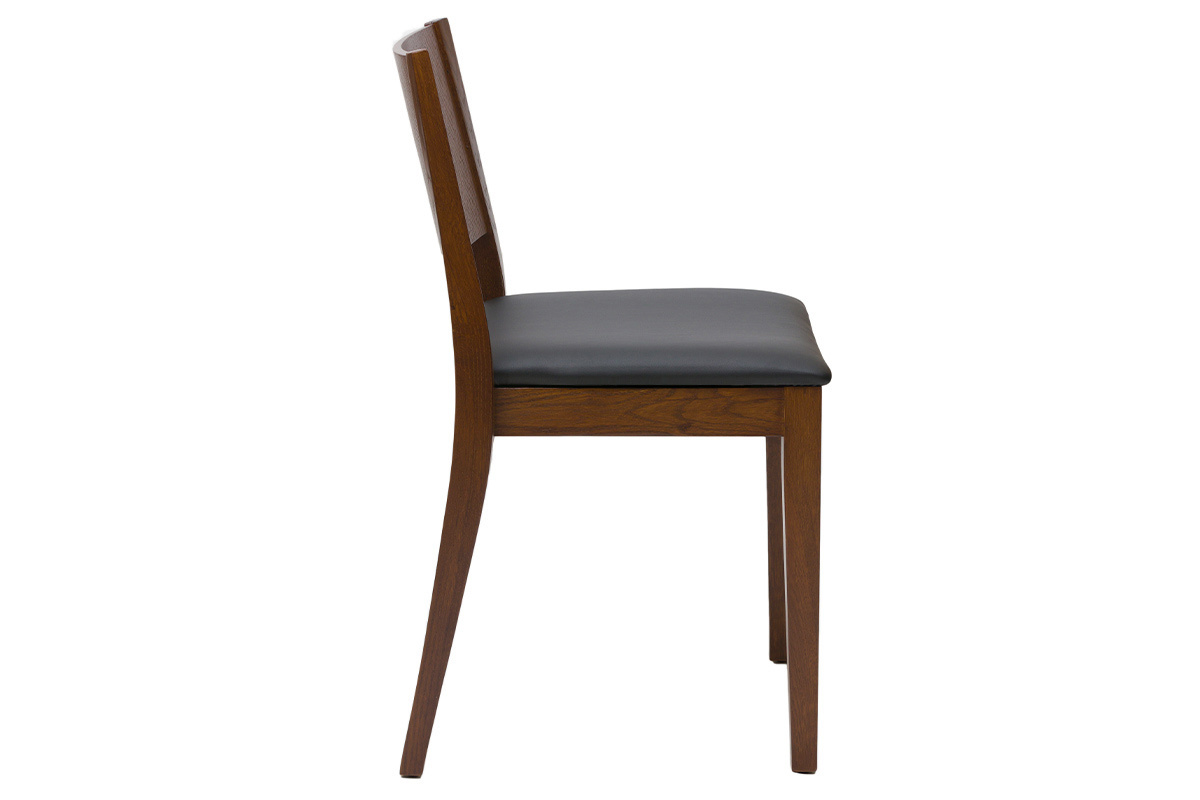 Sedie noce e sedute nero (set di 2) MELVIL