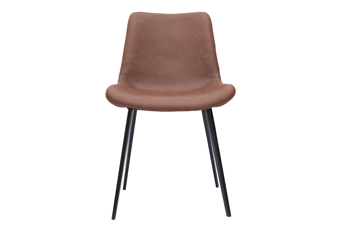 Sedie vintage marrone (set di 2) RIOT