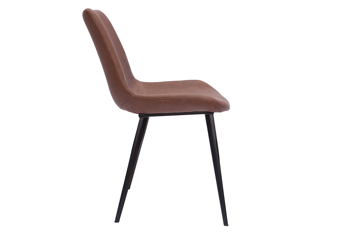 Sedie vintage marrone (set di 2) RIOT