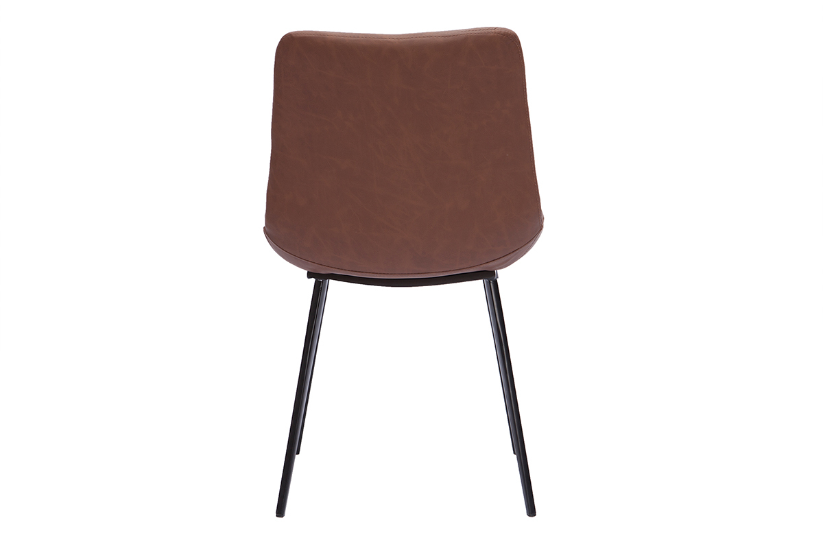 Sedie vintage marrone (set di 2) RIOT