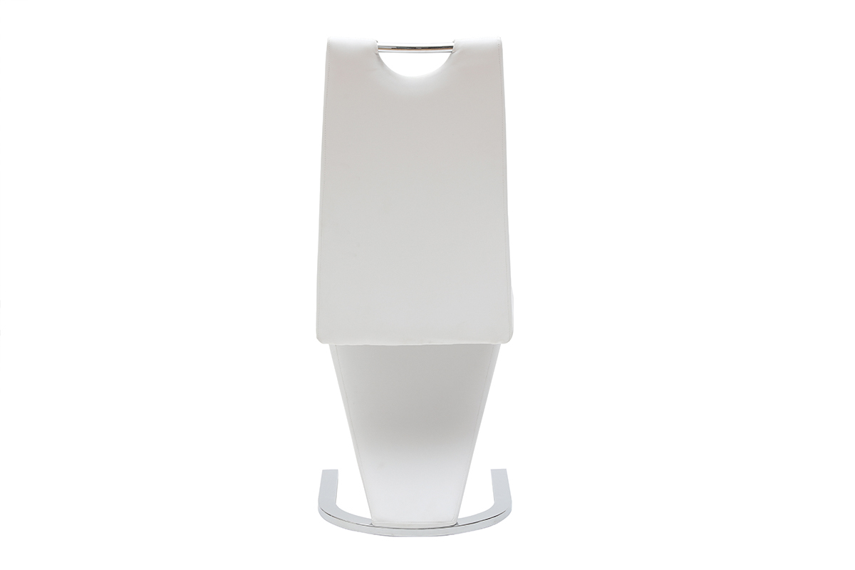 Set di 2 sedie design bianco ANGY