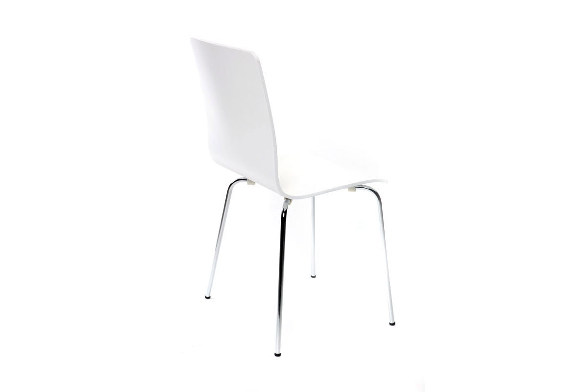 Set di 2 sedie design colore bianco NELLY