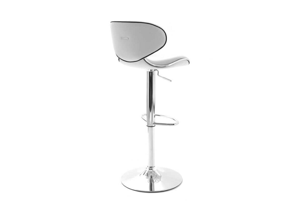 Set di 2 sgabelli da bar design bianco PEGASE