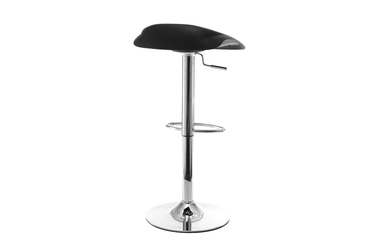 Set di 2 sgabelli da bar design nero SYRIUS