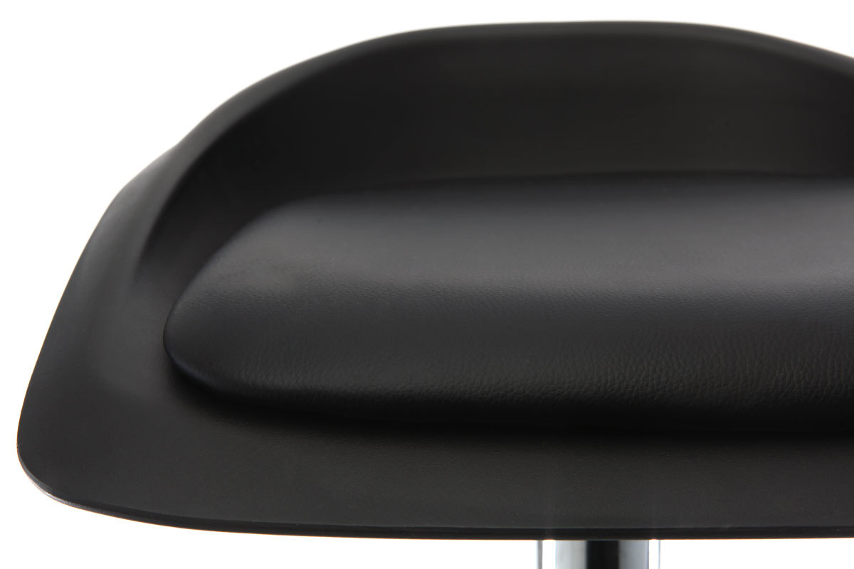 Set di 2 sgabelli da bar design nero SYRIUS
