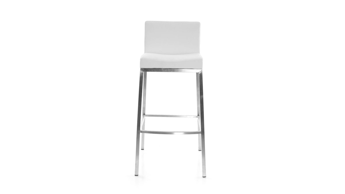 Set di 2 sgabelli design bianco Epsilon